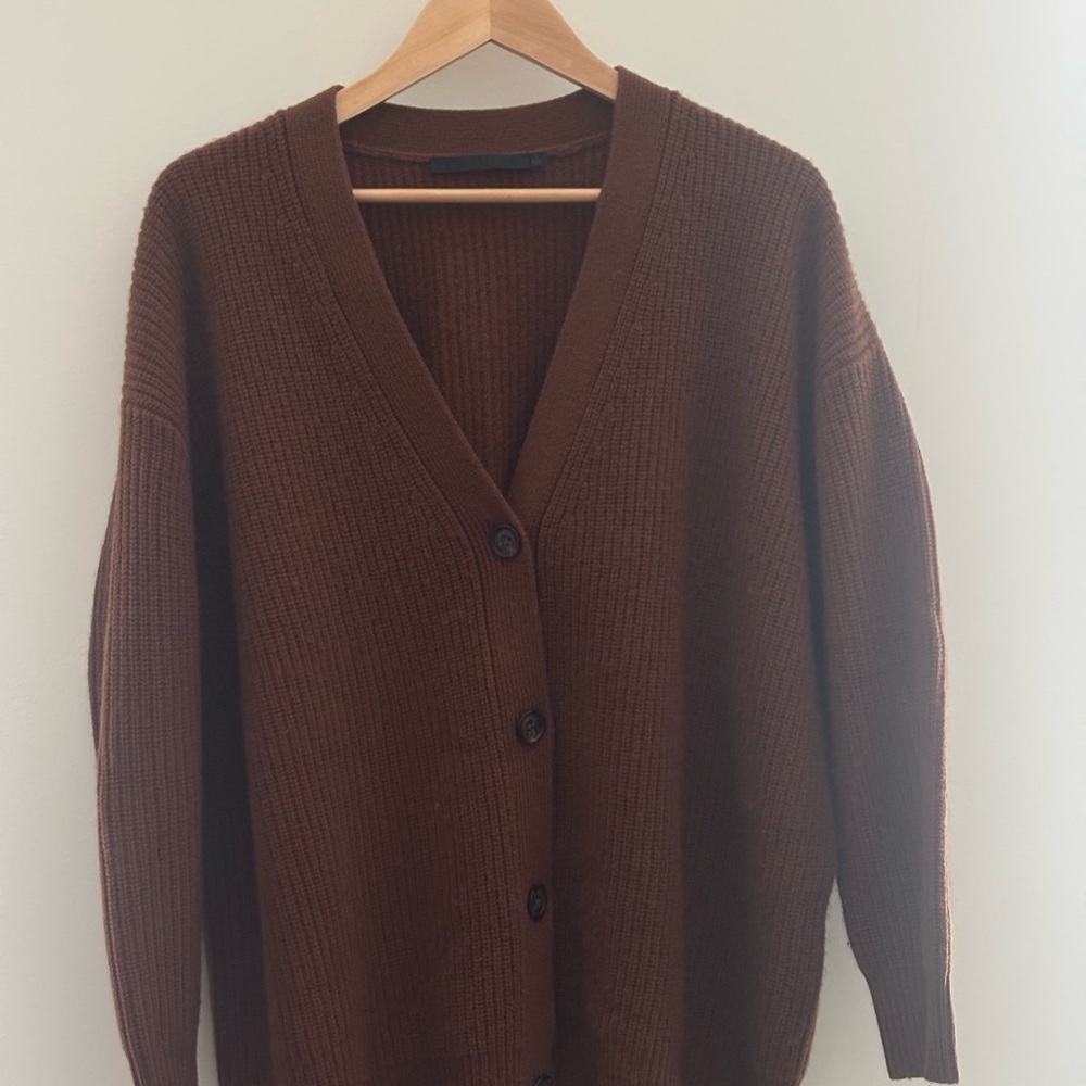 Jenni Kayne Cashmere Cocoon Cinnamon Cardigan
